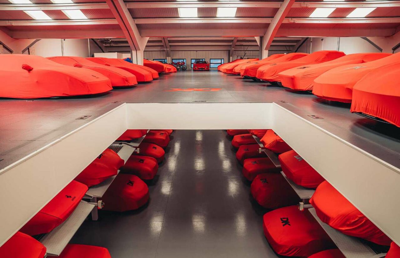 DK Engineering - Automotive mezzanine flooring - car storage 6.
