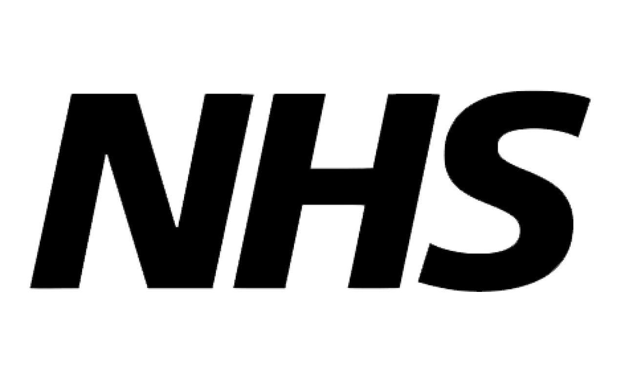 NHS logo.