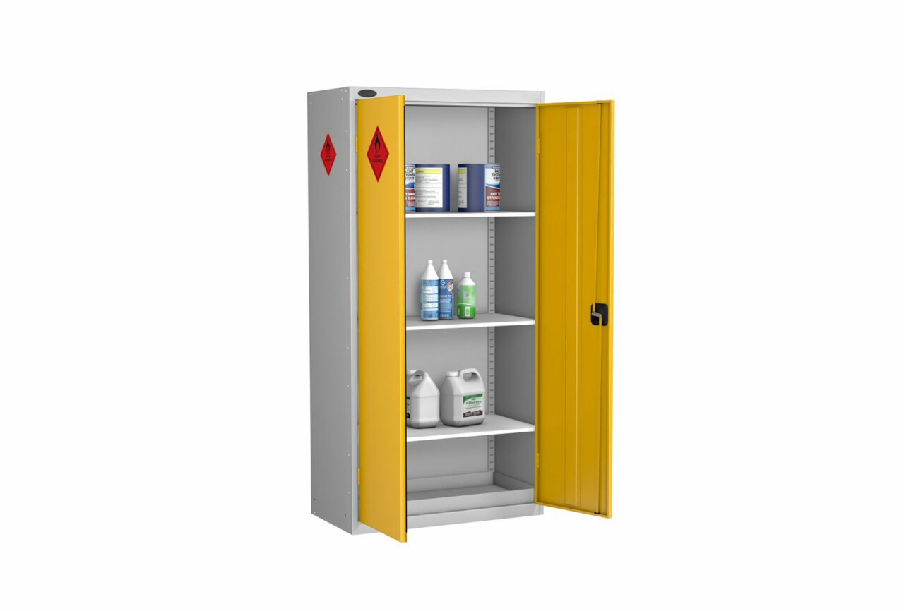 Hazardous Cabinets.