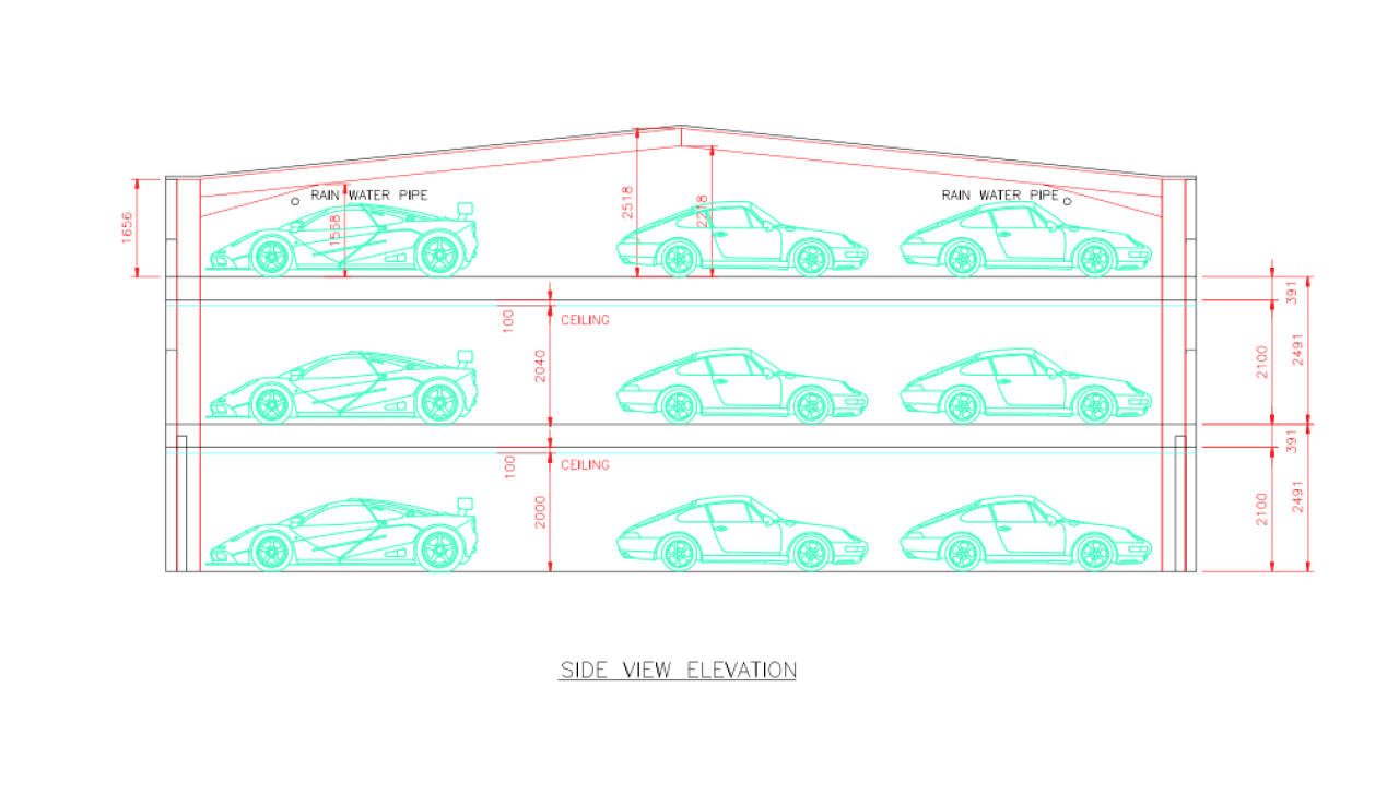 Car Storage Design.