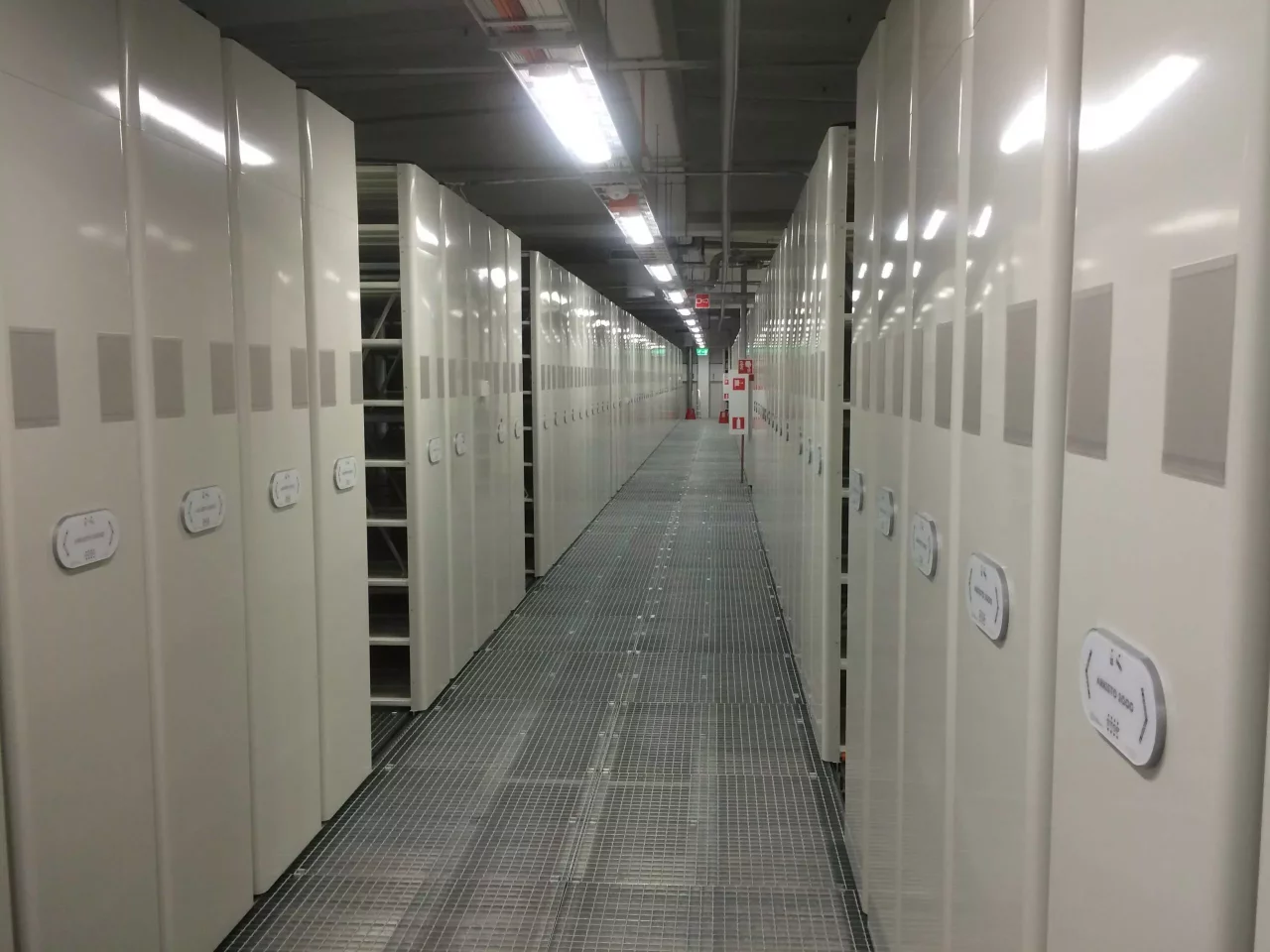 Large Roller Racking System.