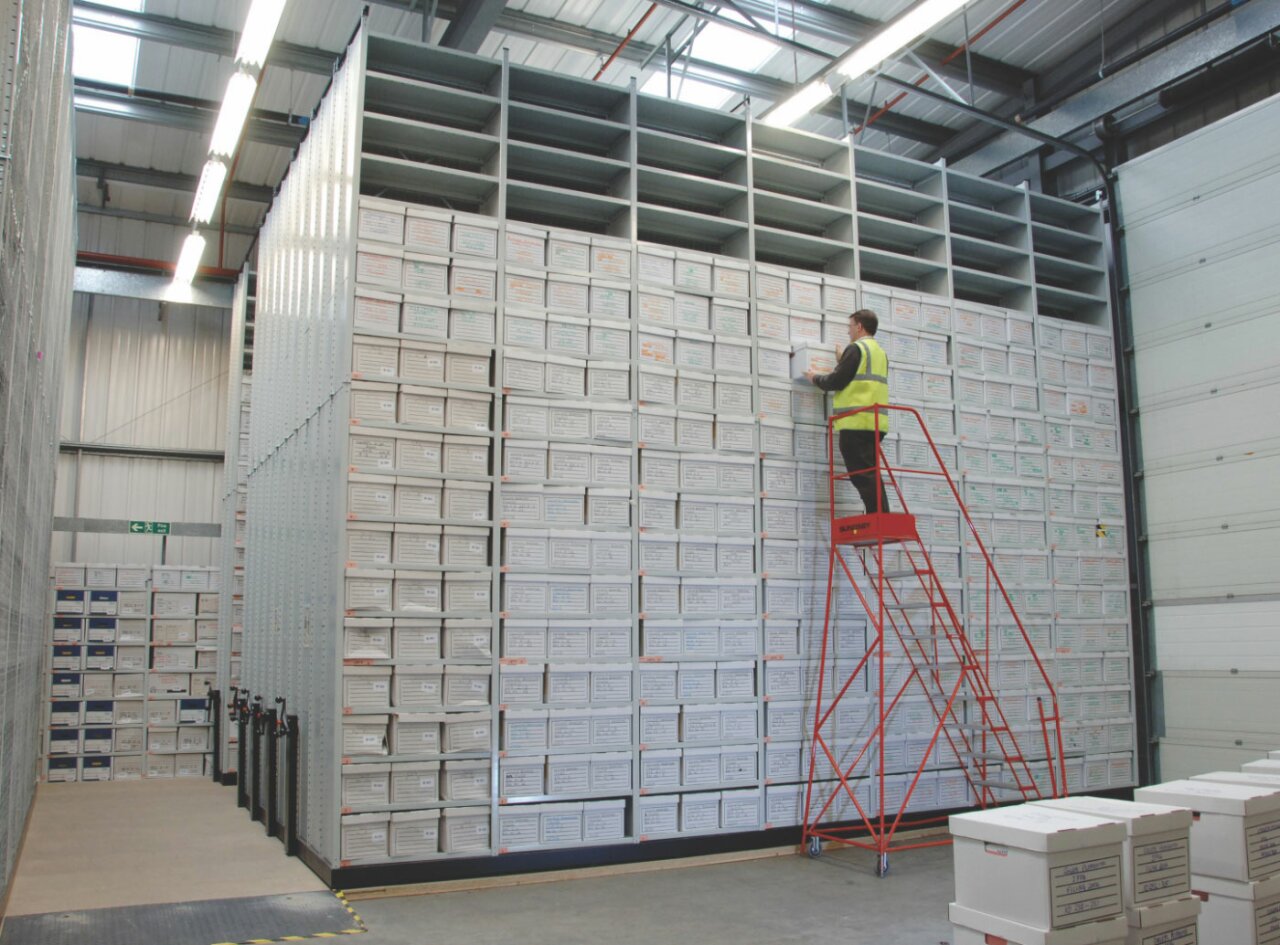 Heavy Duty Mobile Shelving.