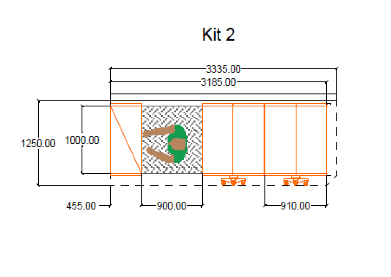 Mobile Shelving System Kit 2.