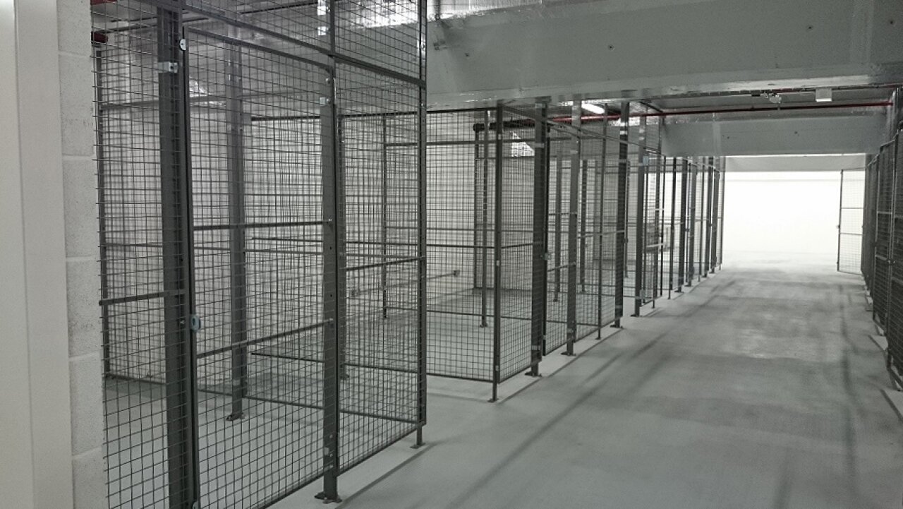 Wire Security Cages.