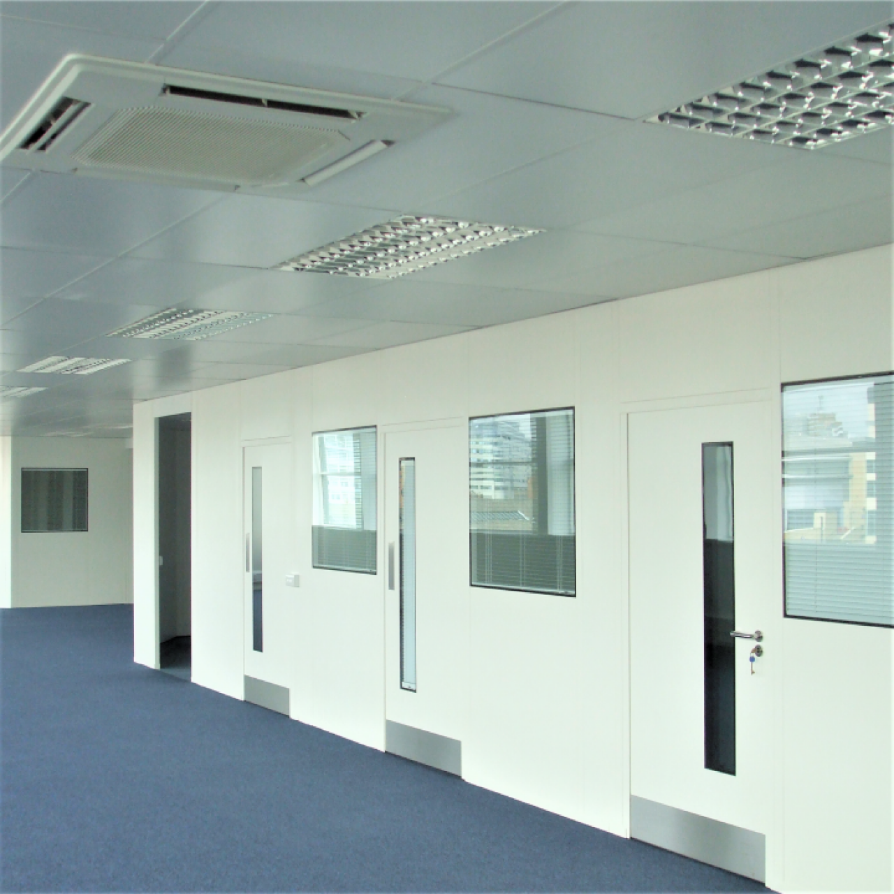Clean Room Partition Walls.