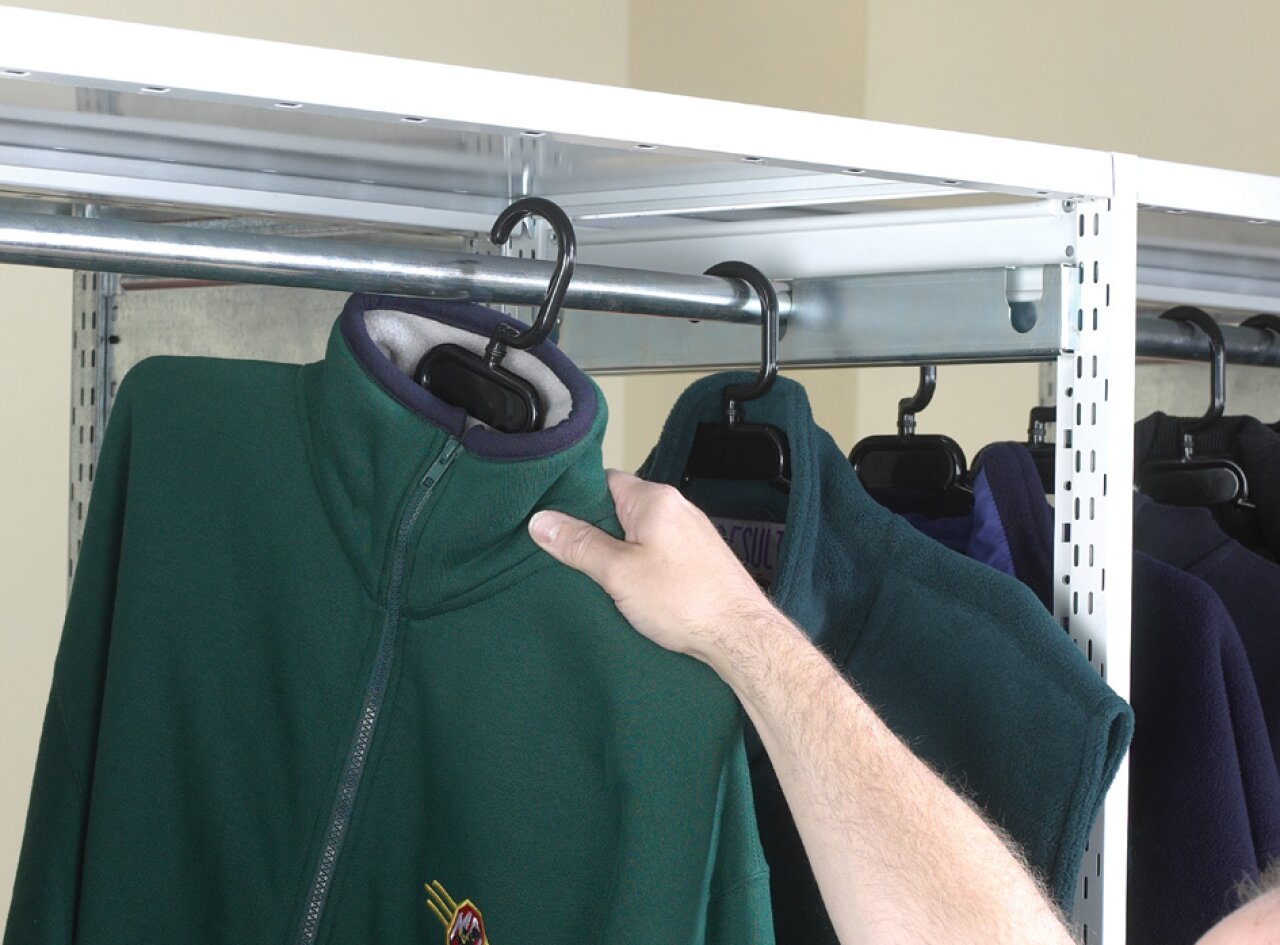 Hanging Garment Racking.