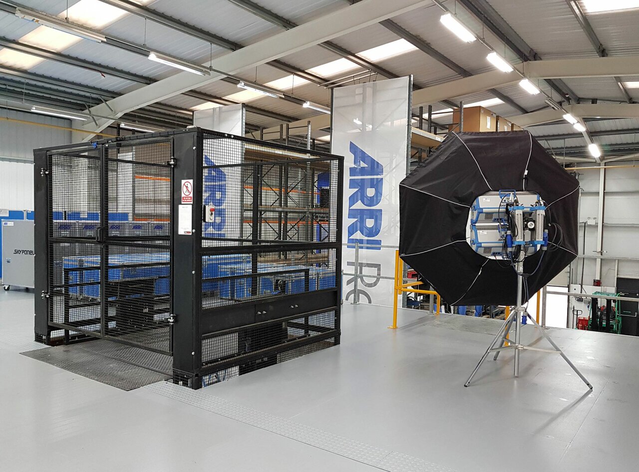 Arri Lighting - mezzanine flooring - Good lift.