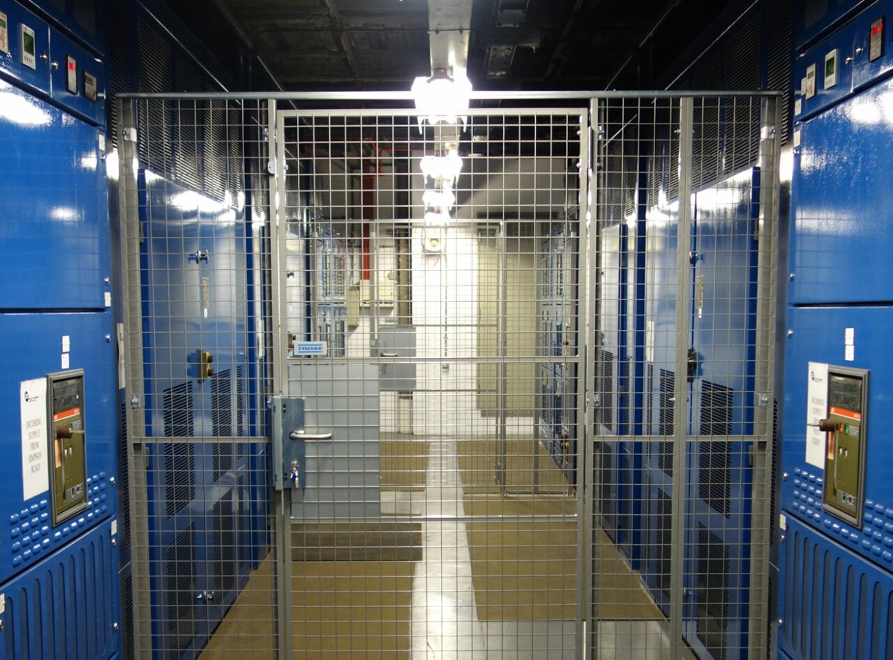 CitiBank - Secure cages 1 - basement.