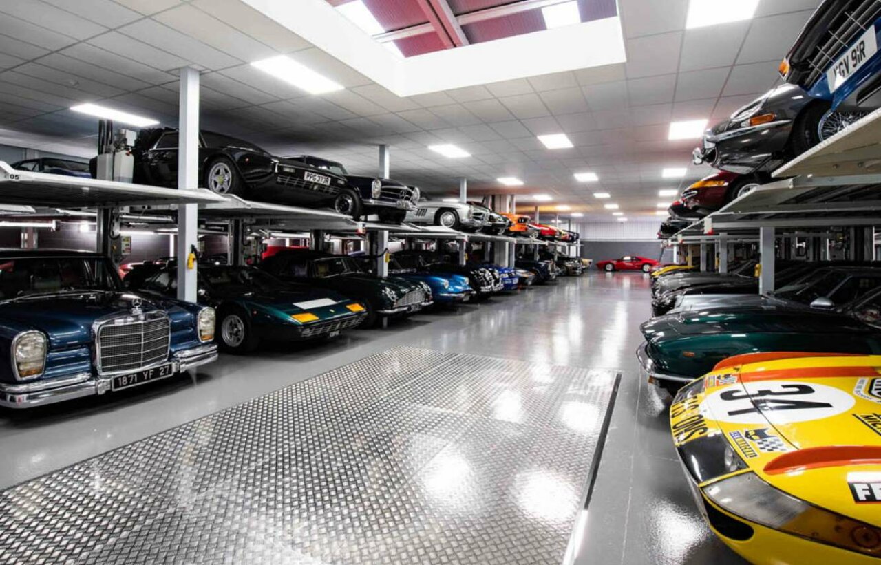 DK Engineering - Automotive mezzanine flooring - car storage 3.