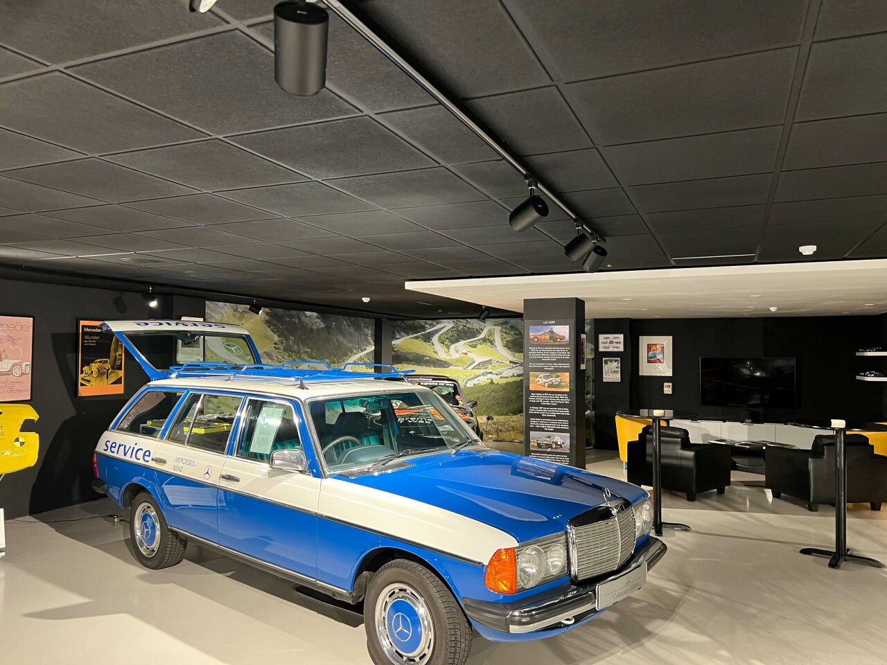 Car Storage Mezzanine Underside.