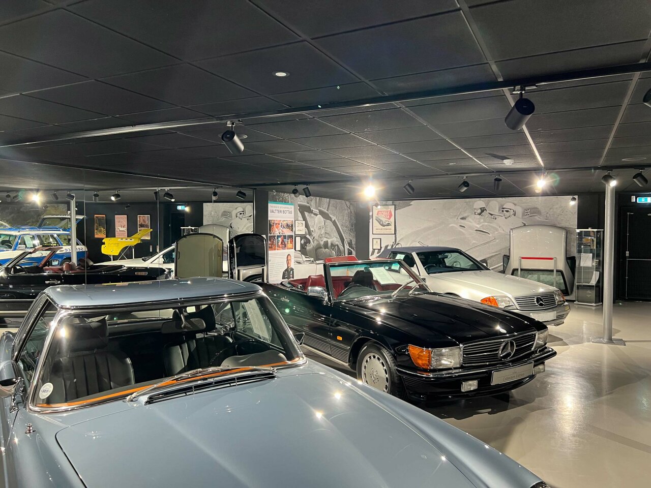 Car Storage Mezzanine Fire Rate Ceiling.