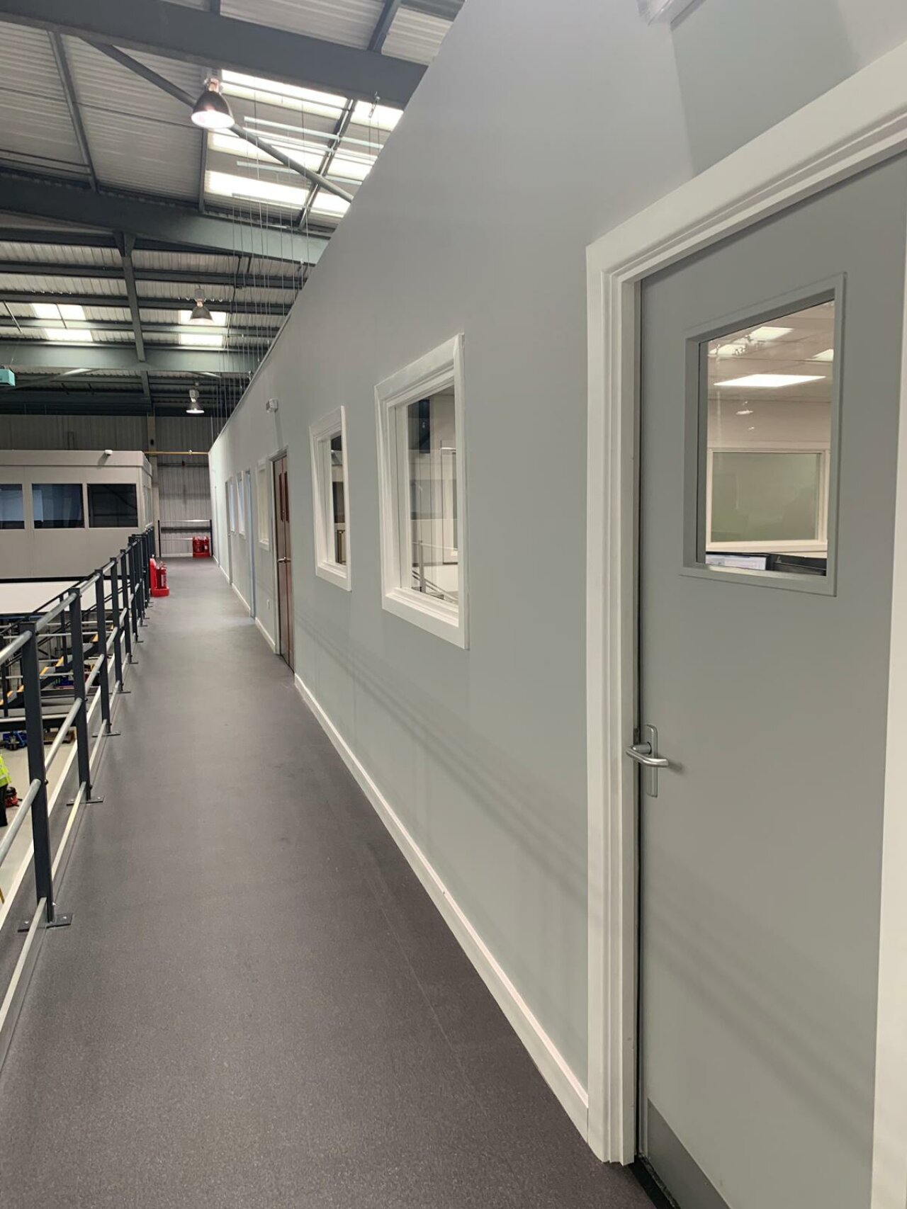 Tokamak - Warehouse mezzanine - offices.