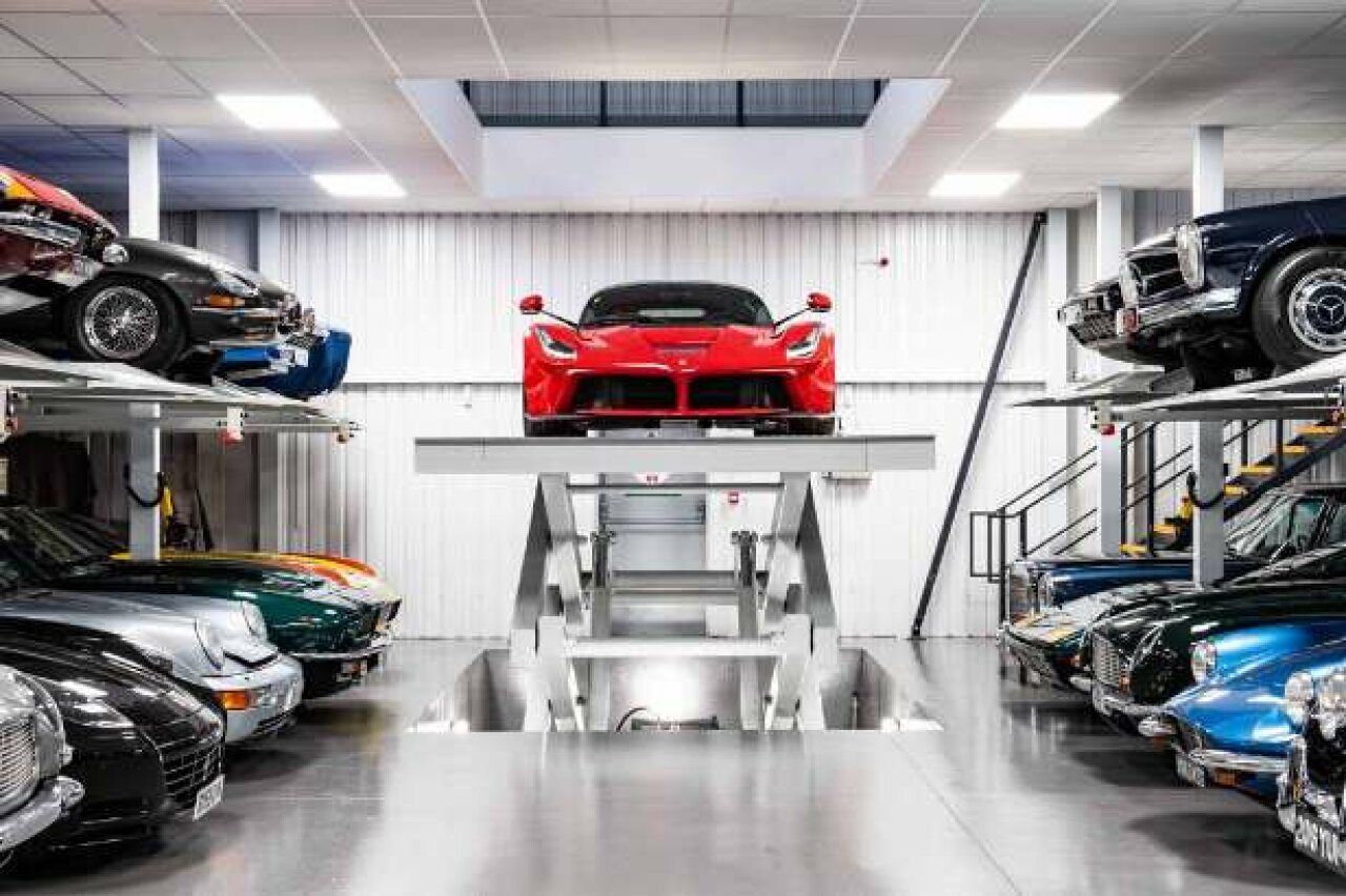 automotive mezzanine floor example.