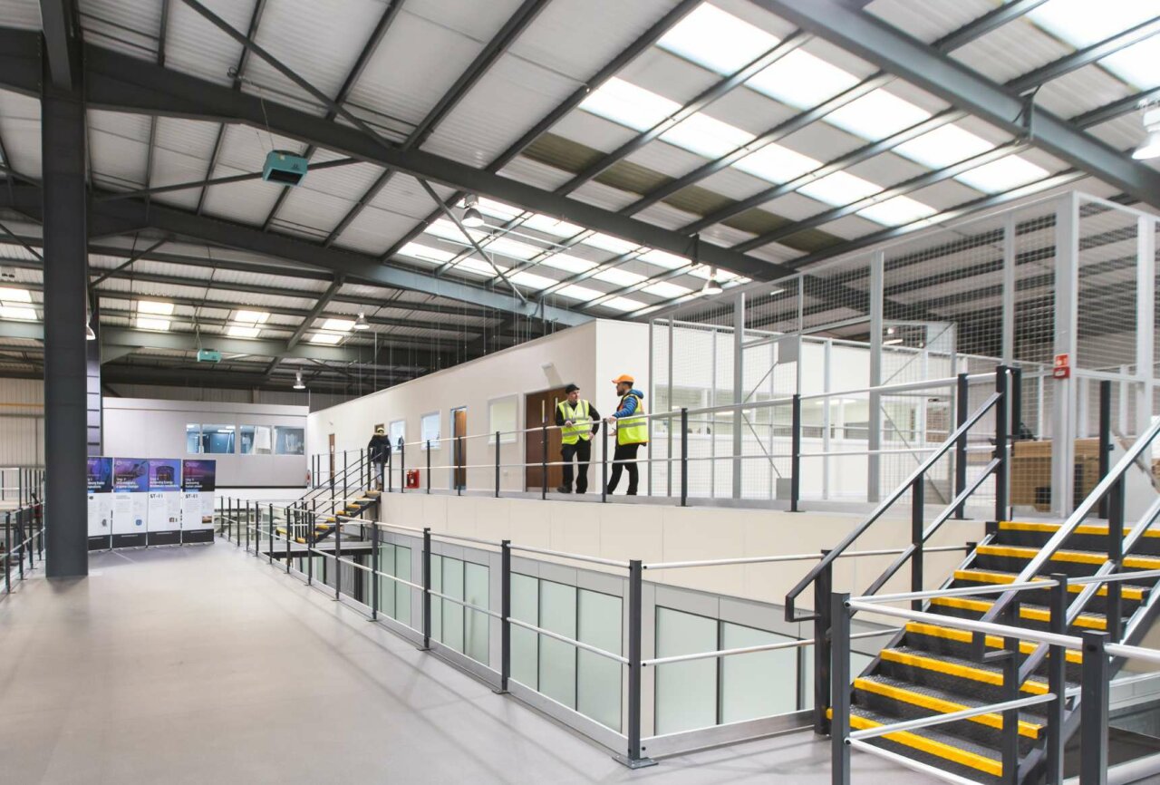 Mezzanine Floor - Warehouse Example.