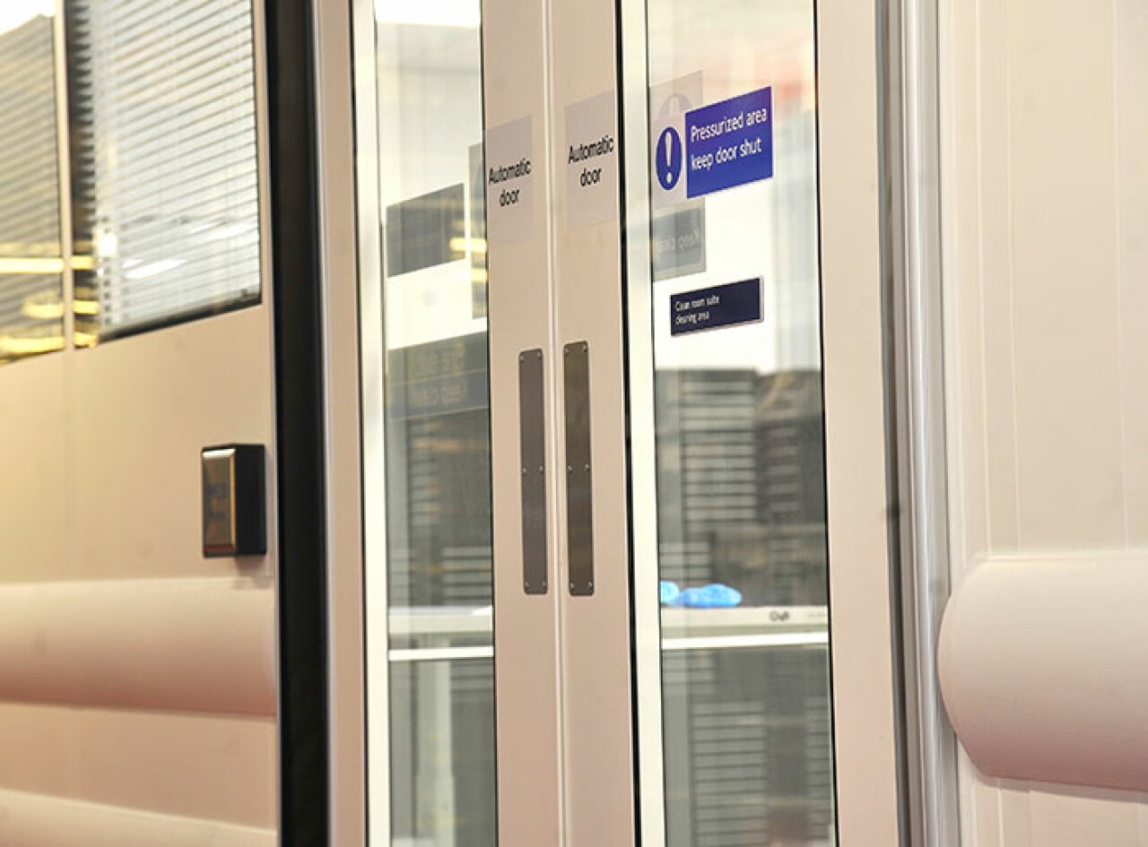 Titan Doors - Double Skin Partitioning.