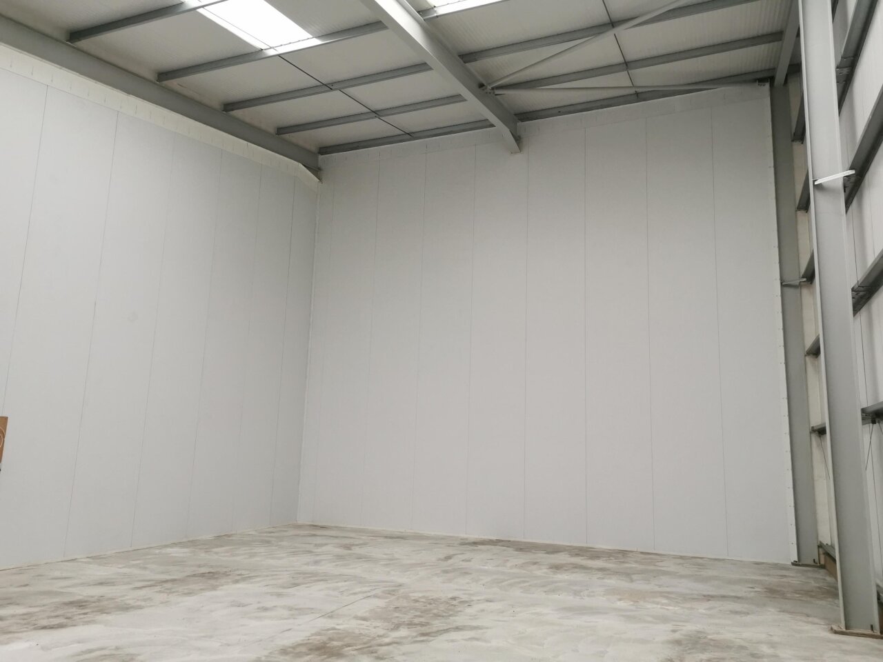 Warehouse Dividing Wall - Fire Rated.