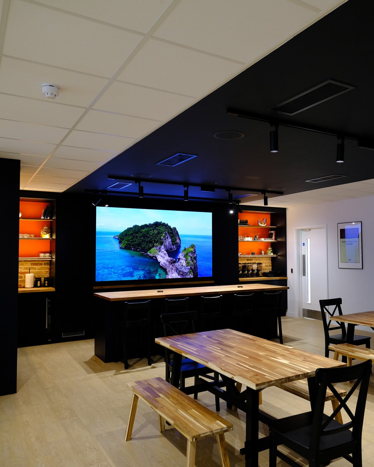 warehouse fitout canteen.